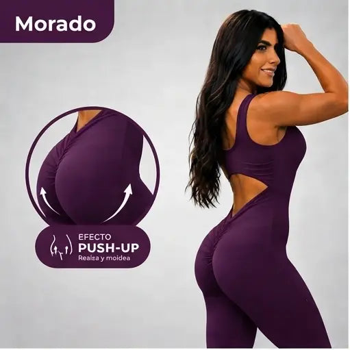 ENTERIZO PUSH-UP ESQUELETO