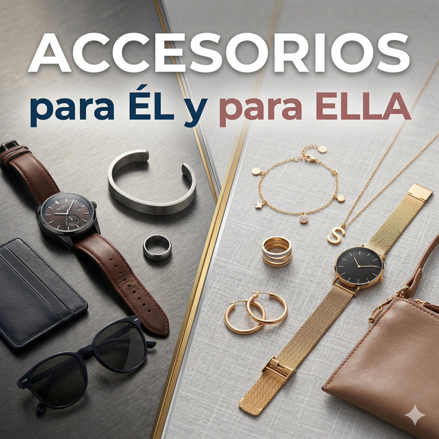 ACCESORIOS PARA DAMAS Y CABALLEROS