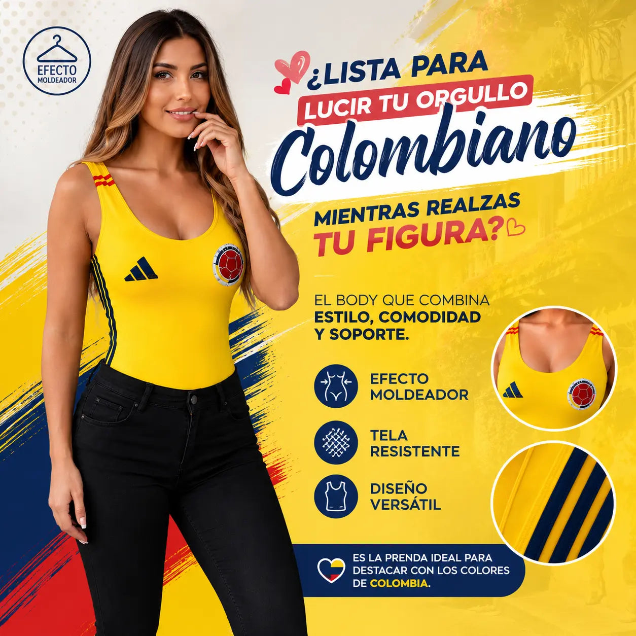 BODY SELECCION COLOMBIA - Envío Gratis- Paga Contraentrega