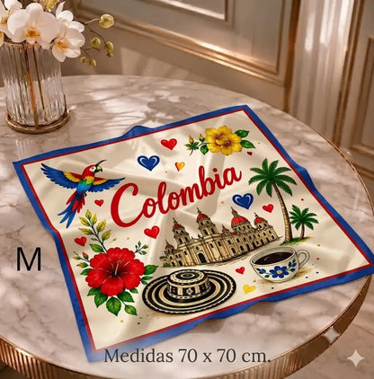 PAÑOLETA DE 70X70 cm.